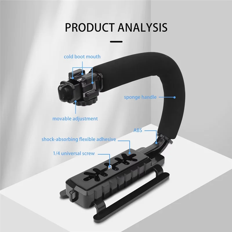 

ABVO-For DJI RC 2 Handheld Shooting Bracket For DJI Drone Camera U-Shaped Stand Set