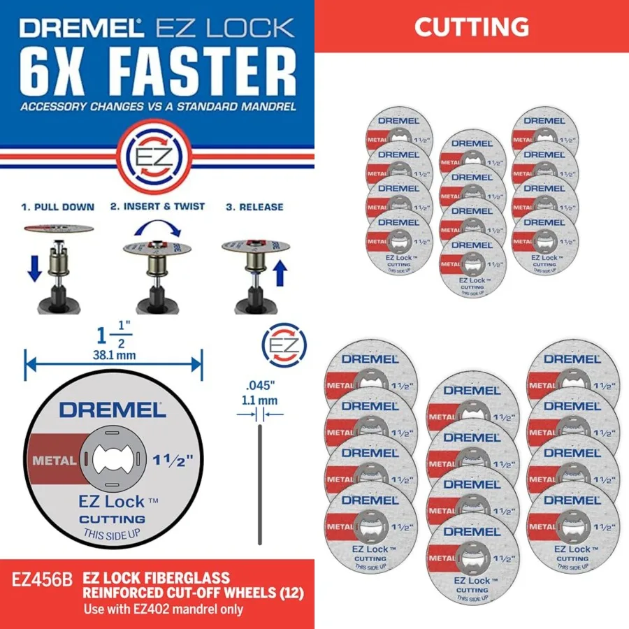 EZ456B 1 1/2-Inch E…