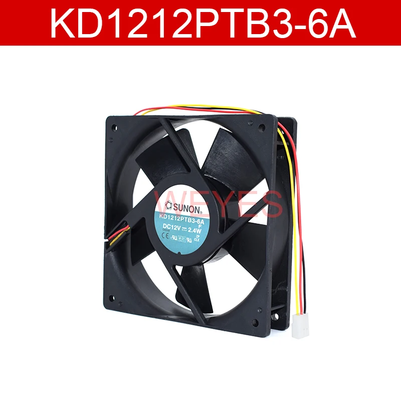 

Good Quality KD1212PTB3-6A D12V 2.4W 12cm 12025 Frequency Converter Fan