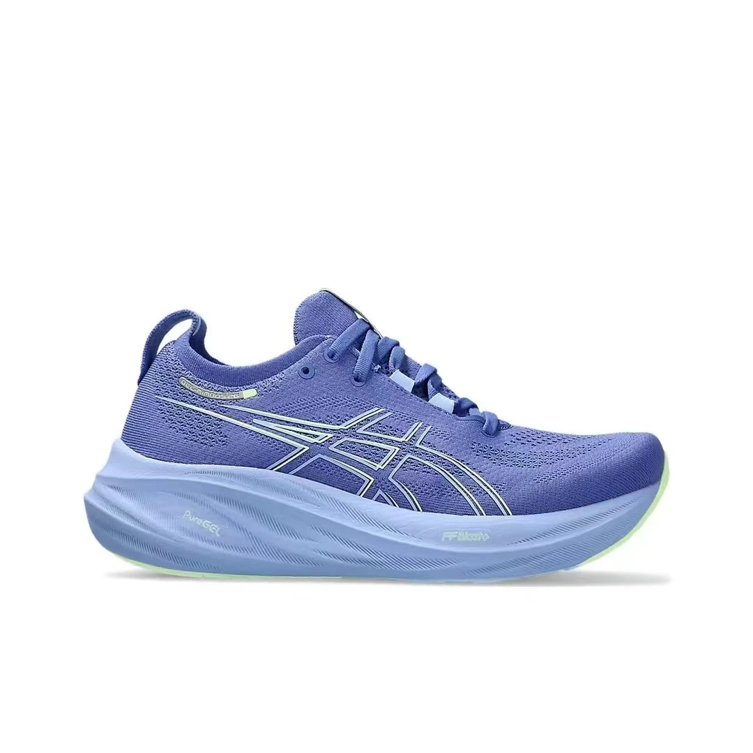 Asics Gel-Nimbus 26 Nimbus26 Men and Women Sport Sneaker Running Shoes Cushion Stability Original Breathable Shoes