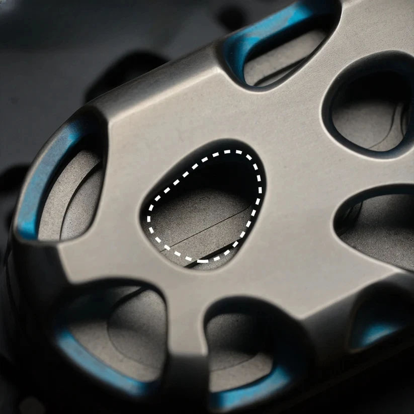 EDC 장난감 금속 피젯 스피너 스트레스 해소 감각 장난감 속이 빈 회전 ADHD 피젯 장난감 성인용 사무실용