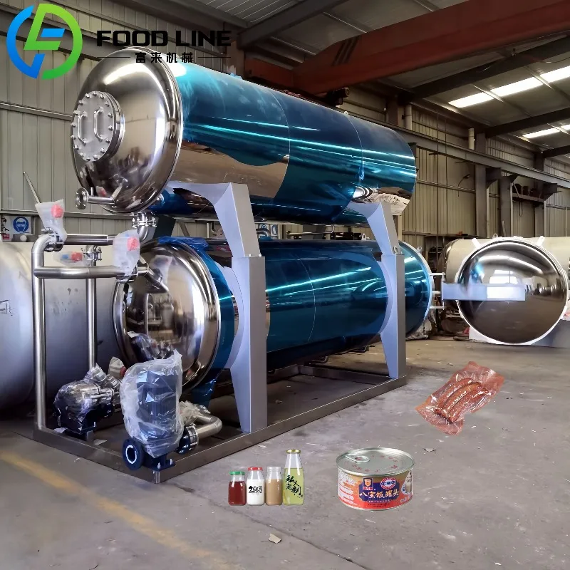 육류 살균기 워터 배스 살균기 오토클레이브 시스템 레토르트 파우치