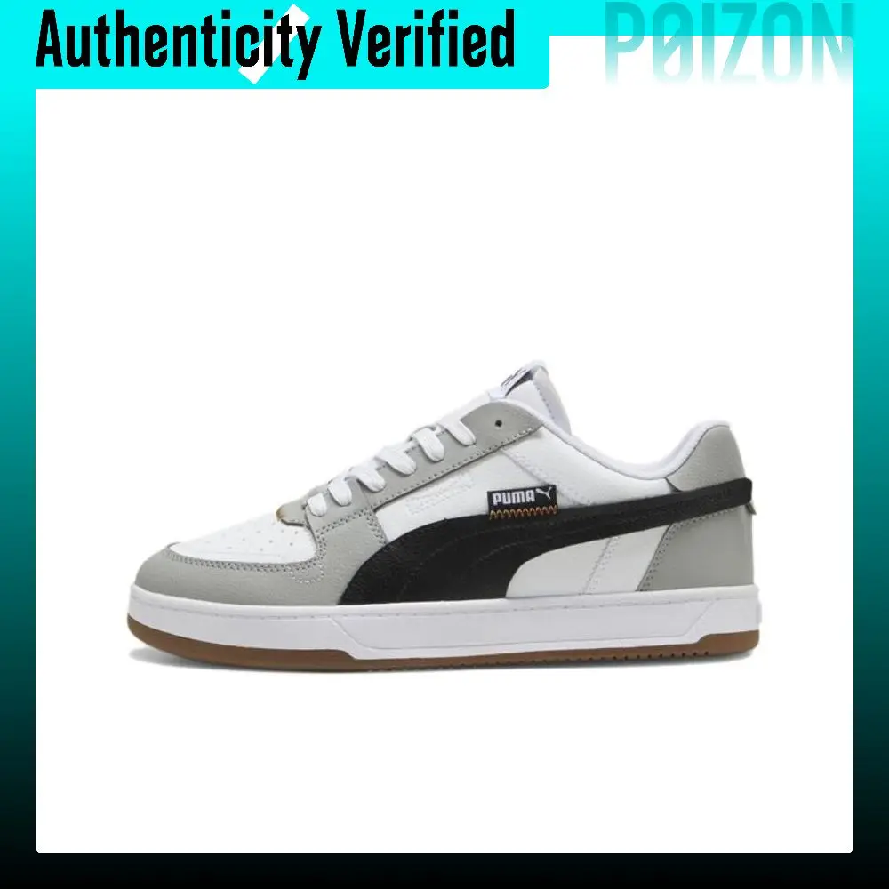 PUMA Caven 2.0 Skate Shoes Unisex Low-top White Black Gray 392332-13