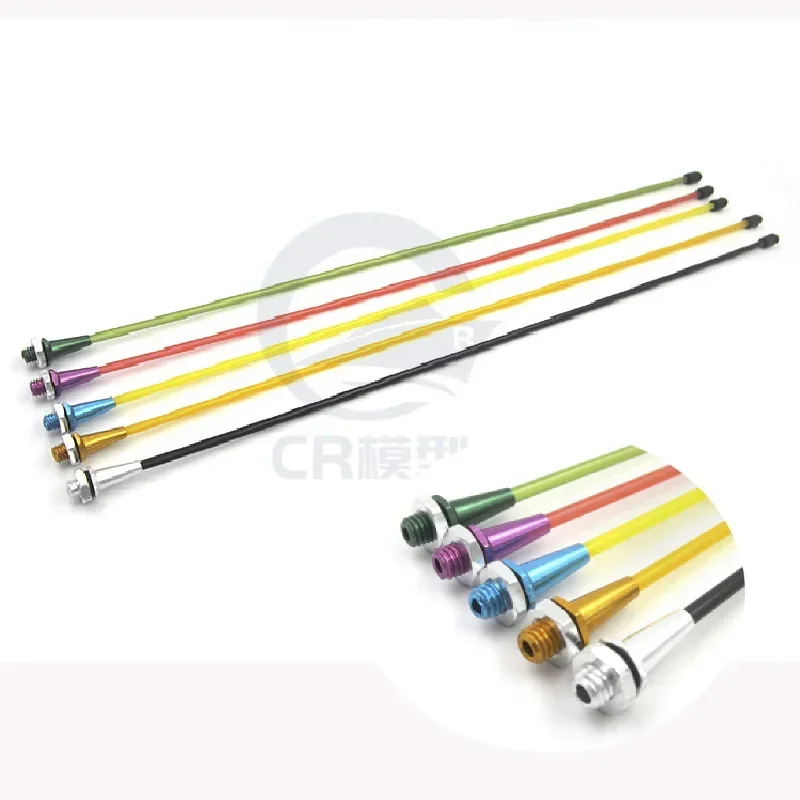 5pcs Good Quality RC Model Boat Car Colorful Universal Antenna Tube Sleeve/Aluminum Alloy Antenna Base Assembly