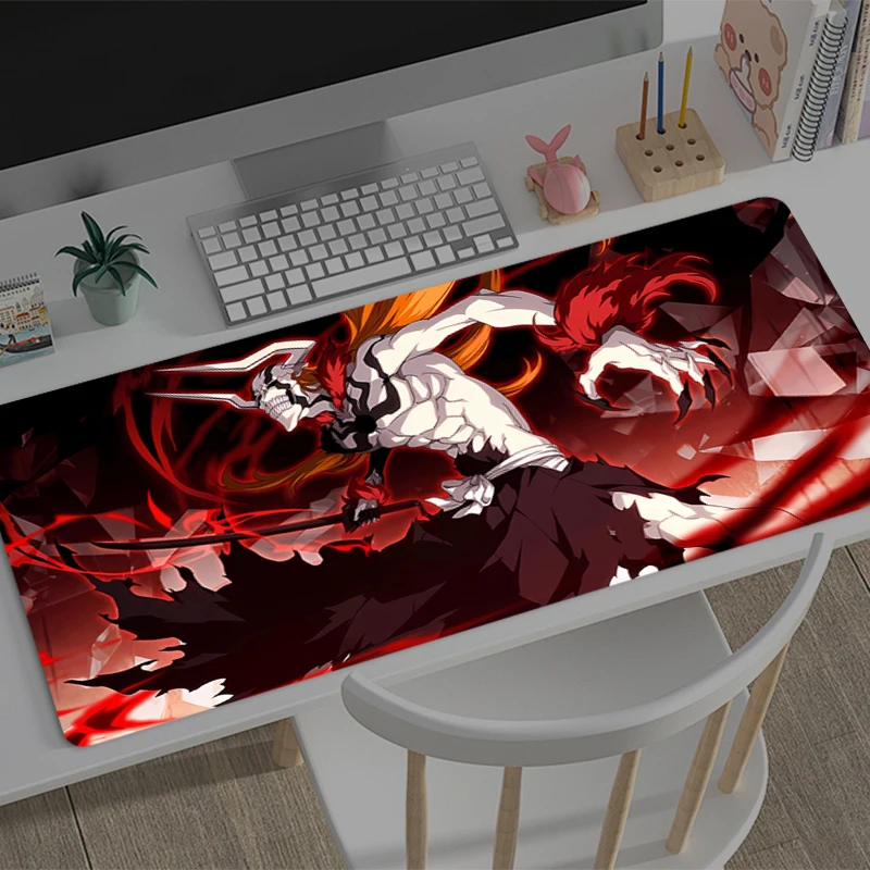 Mousepad B-bleach Computer Game Mouse Pad Gaming Accessories Large Non-Slip Printing Deskmat Keyboard Pad PC Anime game Mousepad
