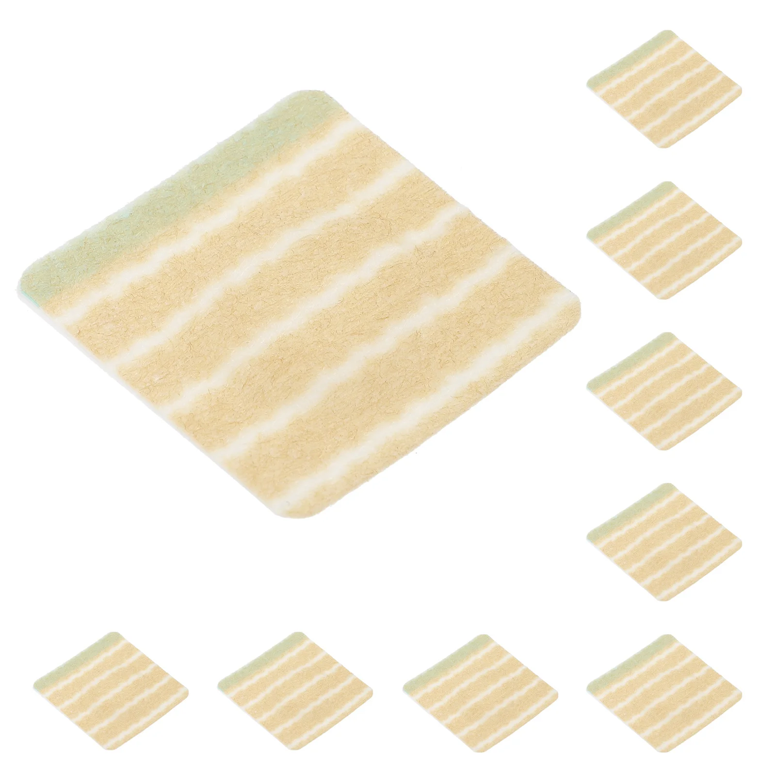 

10Pcs Waterproof Navel Stickers Breathable Baby Belly Button Patches Non-Woven Fabric Protective Navel Acupoint Healing Stickers