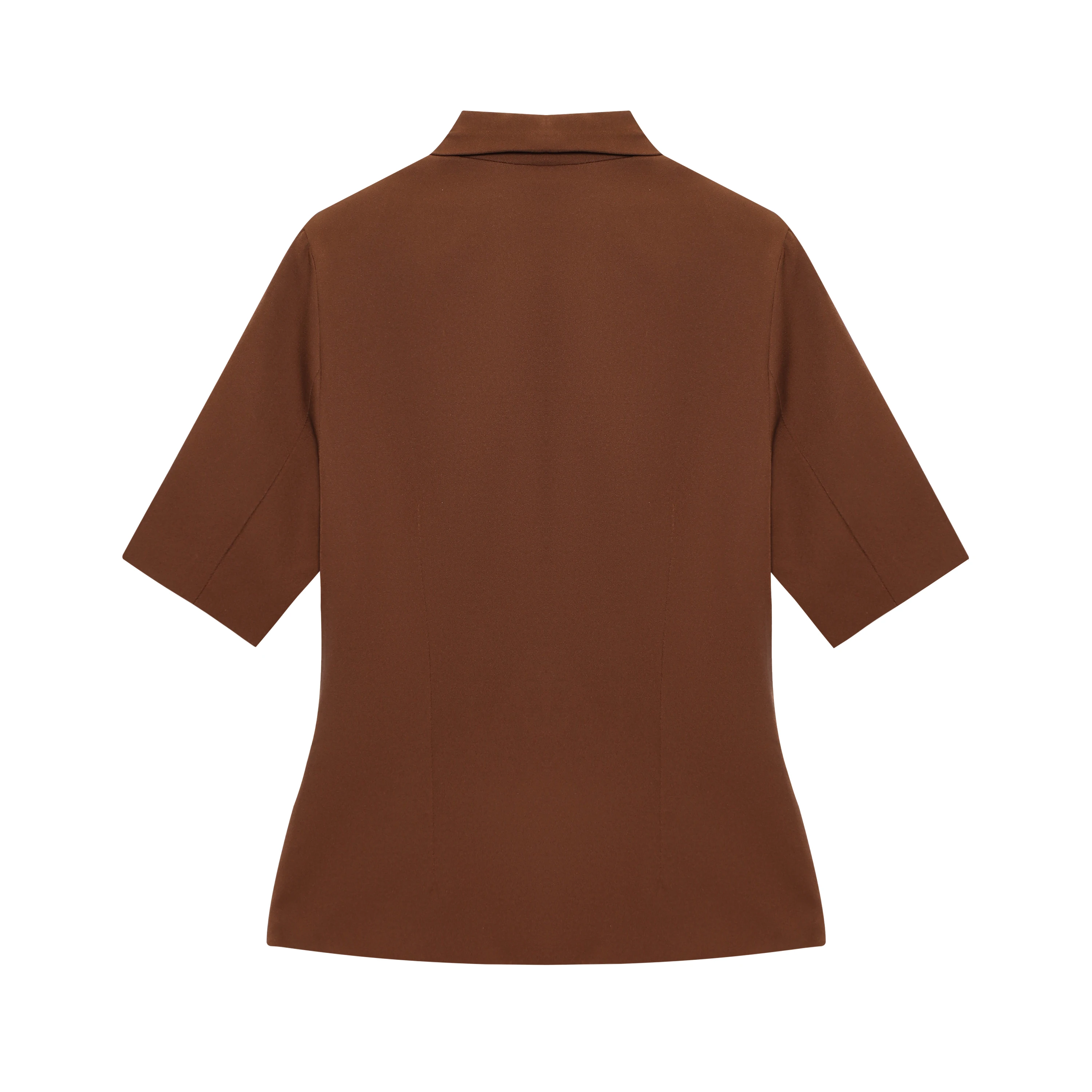 Women's New Arrival Blazer V-Neck Short Sleeve Single-Button Waist-Defining Commuter Professional Suit Jacket