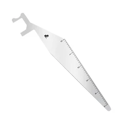 1/2Pcs Multi-Purpose Lever Tool Stainless Steel Durable Locksmith Tool Mini Portable Pry Bar Hand Tool for Firefighter/Police