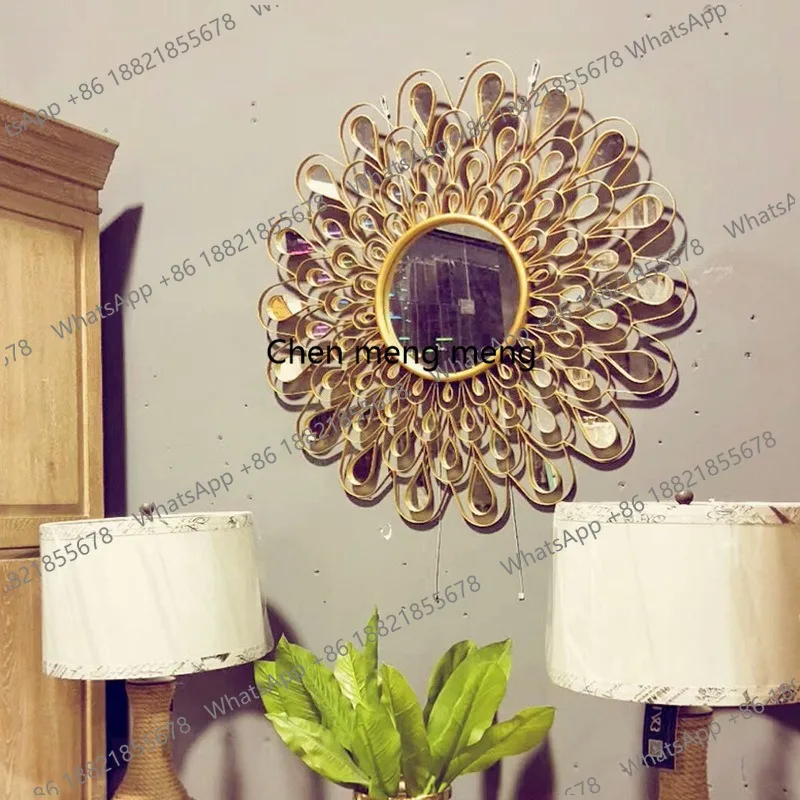 American living room decorative bathroom mirror chic enigma mirror hotel dining side decorative mirror