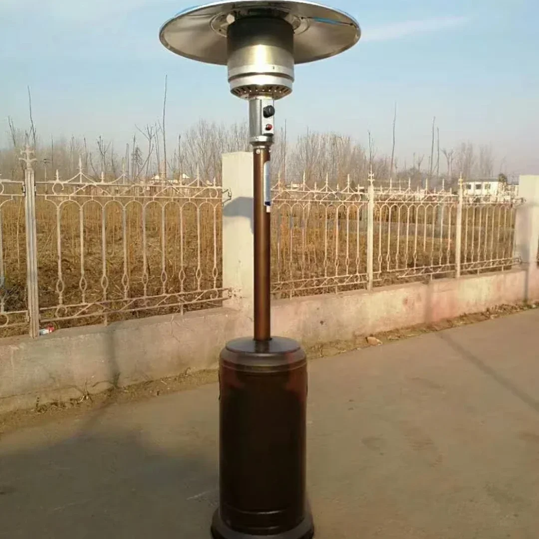 Outdoor portable umbrella heater Winter household gas hot blast stove Large area umbrella liquefied gas factory workshop natural