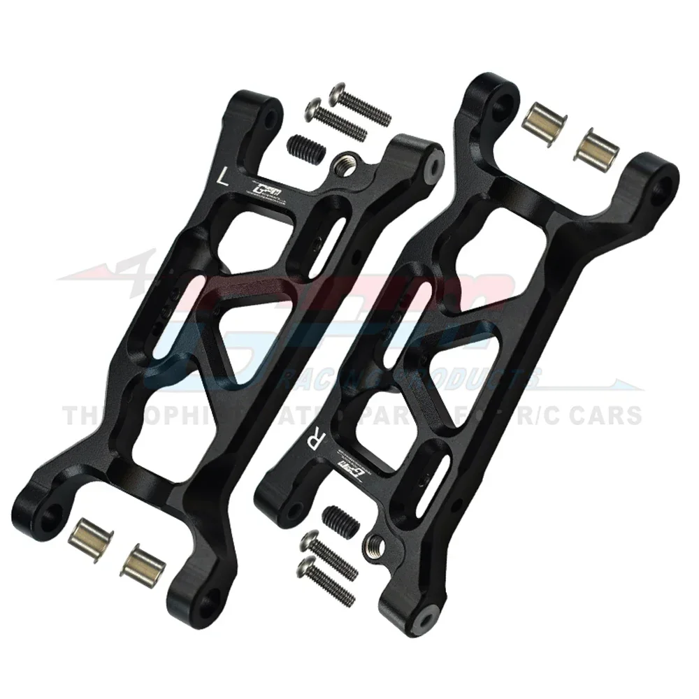 Brazo oscilante del brazo de suspensión inferior delantera de metal GPM LOS 234016   Para LOSI 1/10 Lasernut U4 Tenacity DB TT Pro RC piezas de mejora de coche