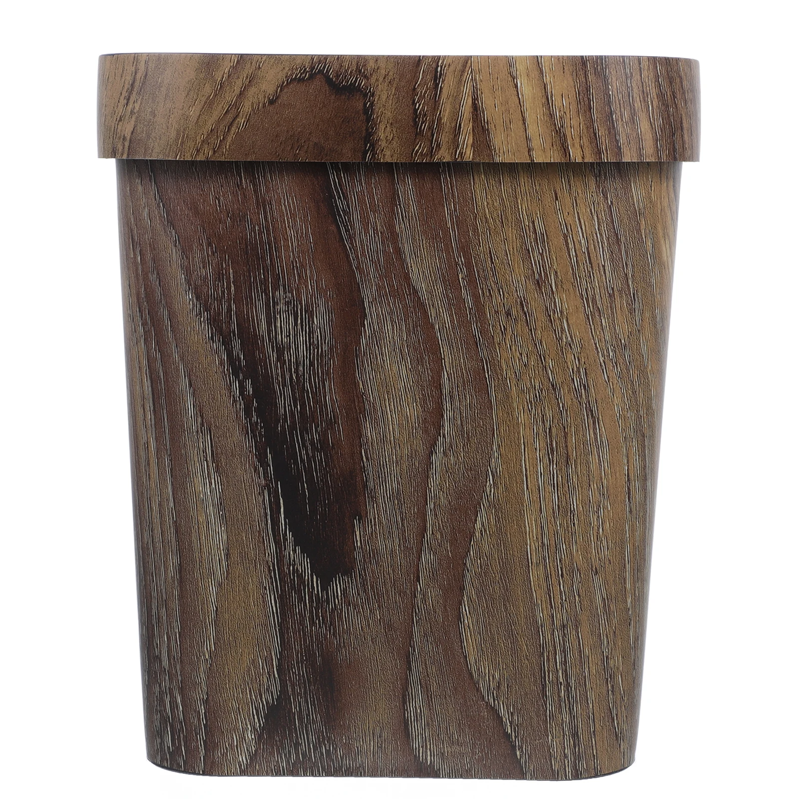 

1pc Square Trash Can Home Bucket Style Waste Paper Basket Office Garbage Plastic Waste Bin Household Garbage Bin Practical