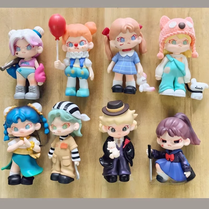 Hot Saledora Anime Figure Blind Box Keep Away Peopleseries Secret Box Cute Cartoon Tide Play Decoration Model Christmas Gifts