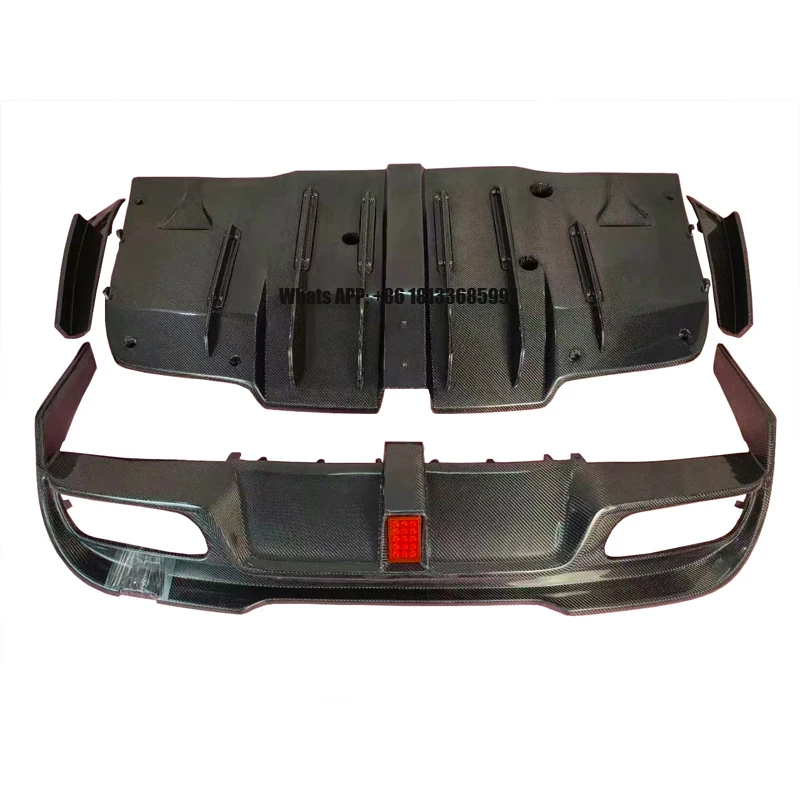 

Carbon Fiber Rear Lip for Benz C Class W205 4 Door Sport Version and C63 C63S Rear Bumper Bodykit Lip