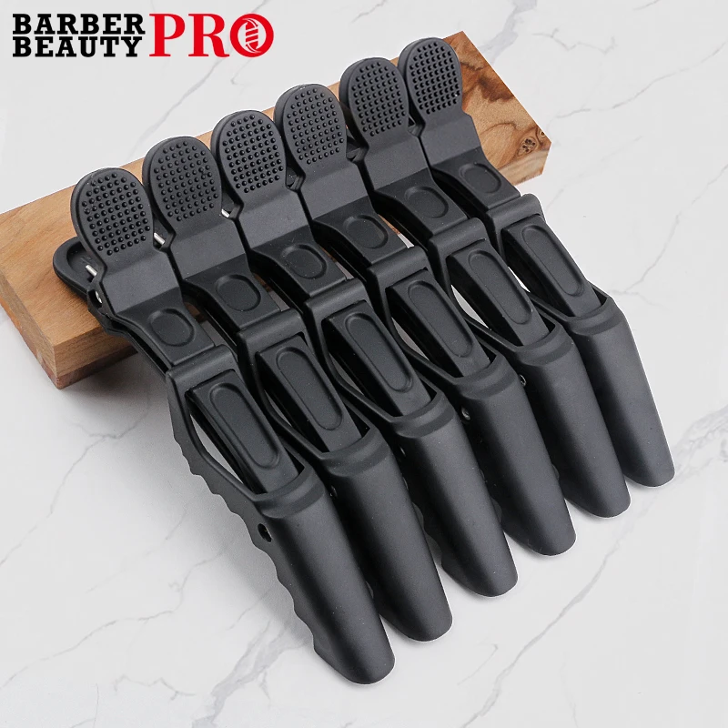 

6Pcs Alligator Hair Clips Hairdressing Clamps Professional Salon Crocodile Hairpins Hair Barber Styling Tools Accessories