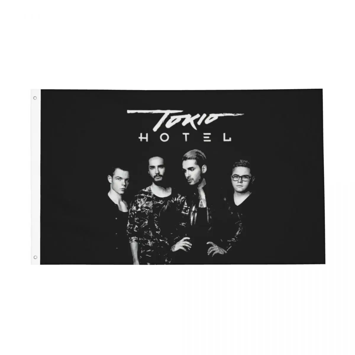 Tokio Hotel Rock Flag Indoor Outdoor Banner Polyester German Decoration Fade Proof 60x90 90x150cm Flags