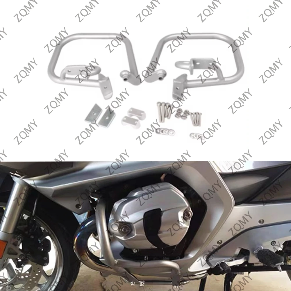 Motorcycle Rear Highway Crash Bars Guard Protector Trunk Protection For BMW R1200RT 2005 2006 2007 2008 2009 2010 2011 2012 2013