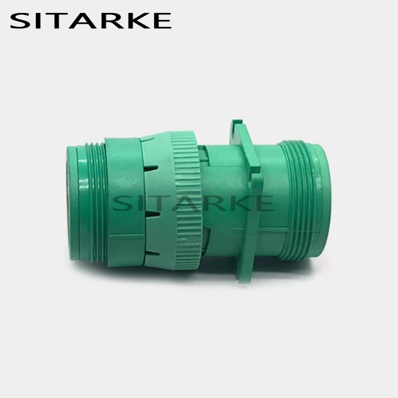 1 Set 9 Pin HD16-9-1939S HD10-9-1939P Deutsch Green Circular Aviation Female Male Connector For Track J1939 HD16-9-1939S-P080