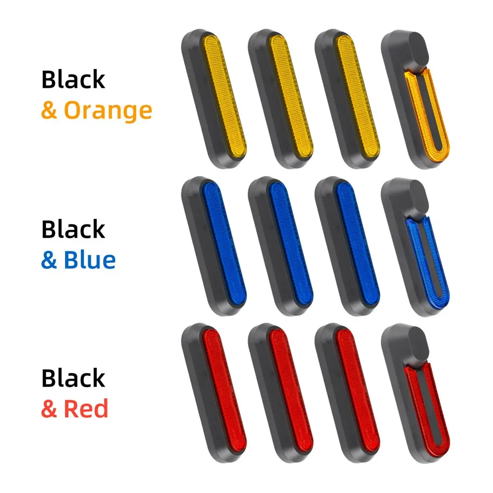 Für Xiaomi Mijia MI M365 1S Pro E-Scooter Reifen Splash Fender Sets Gabel Schutzhülle Radnabe kappe Reflektierende Schalen – Detail 30