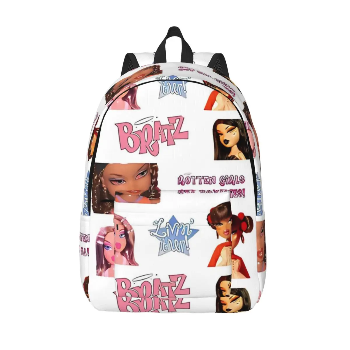 

Bratz Cartoon for Teens Student School Bookbag Toy Dolls Daypack Elementary High College Sports