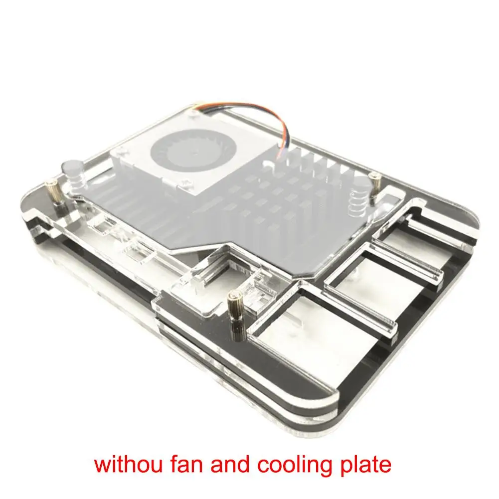 علبة أكريليك لرسبري Pi 5 ، توافق مبرد نشط ، مناسب للتوت Pi 5, 5B505