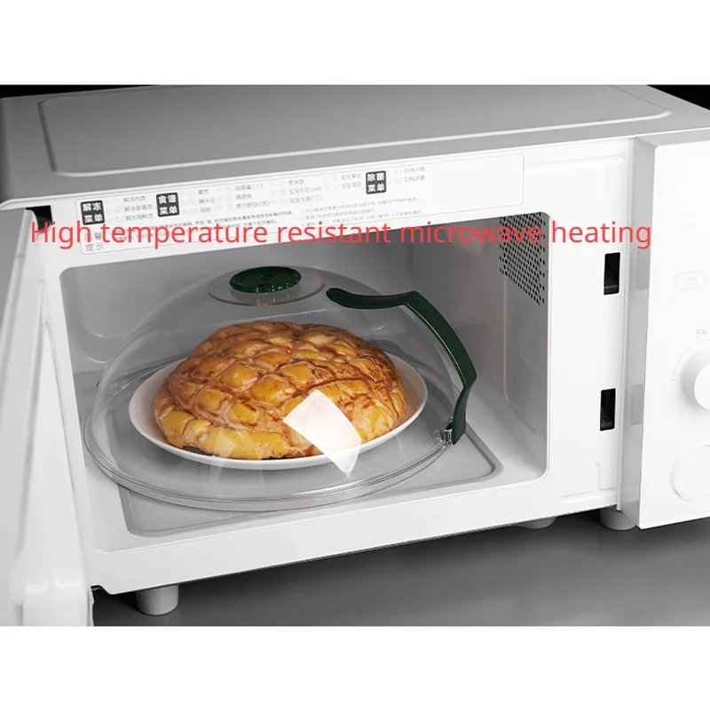 High Temperature Resistance Microwave Splash Cover, BPA Protective Cover with Steam Hole