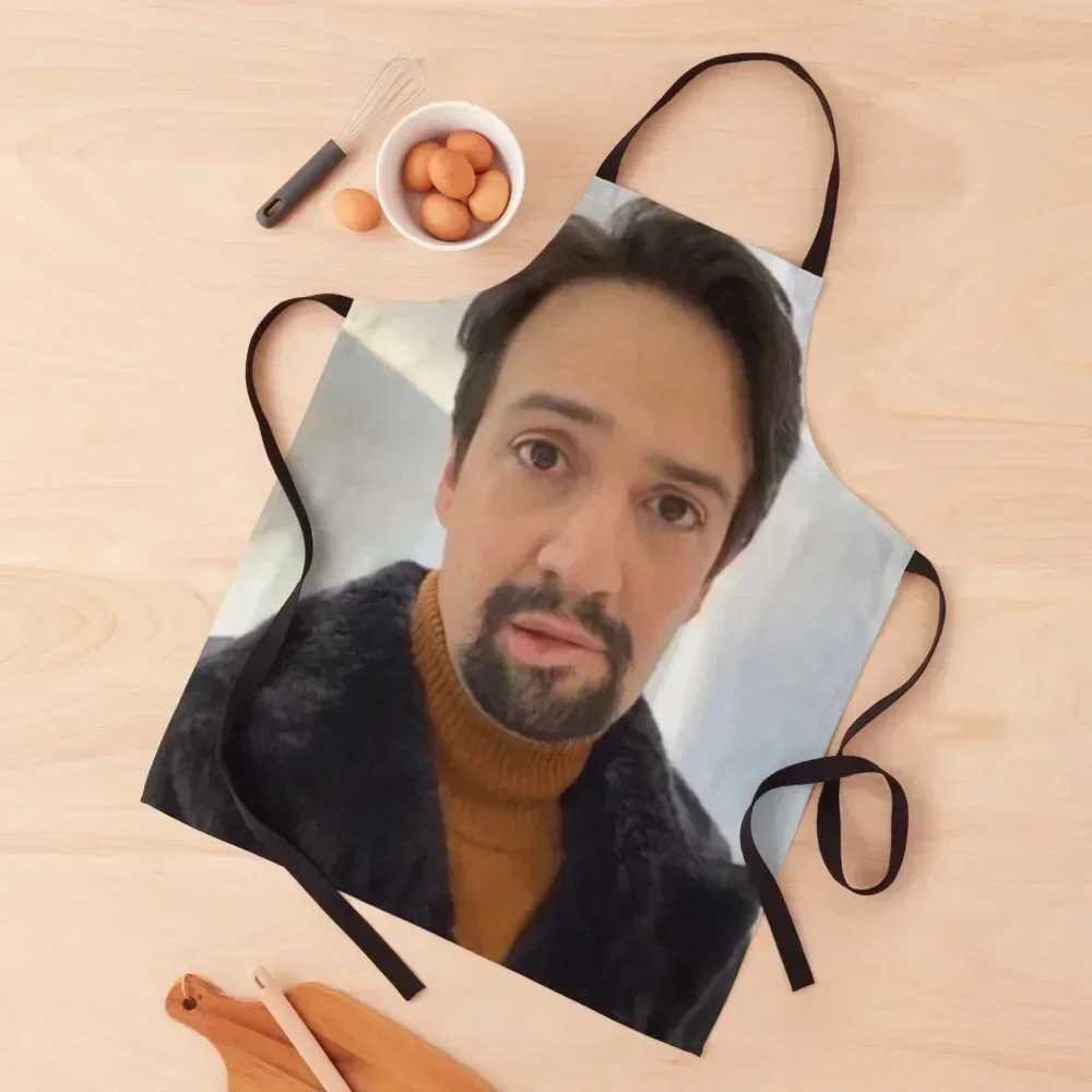 

manuel miranda lip bite meme Apron Chef Accessory custom women's kitchen Hairdressing kitchen jacket woman Apron