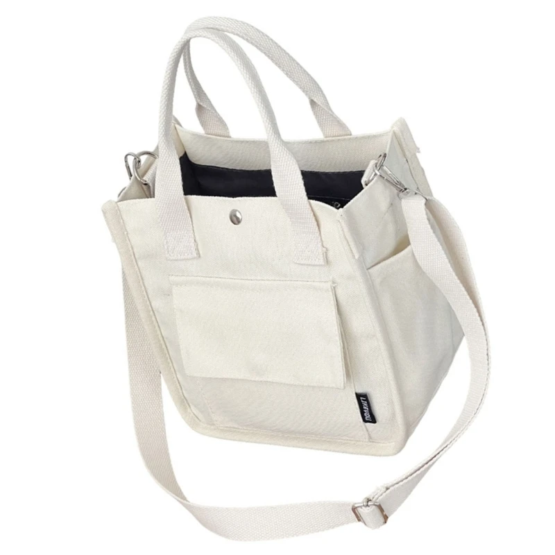 Casual Canvas Bag Crossbody Bag Large Capactity Handbag Comfort And Utility For Everyday Use