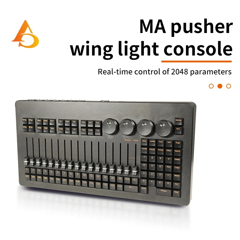 

DMX MA Command Fader Wing On PC Console Stage Effect Lighitng Controller For DJ Disco Events Concerts Night Club