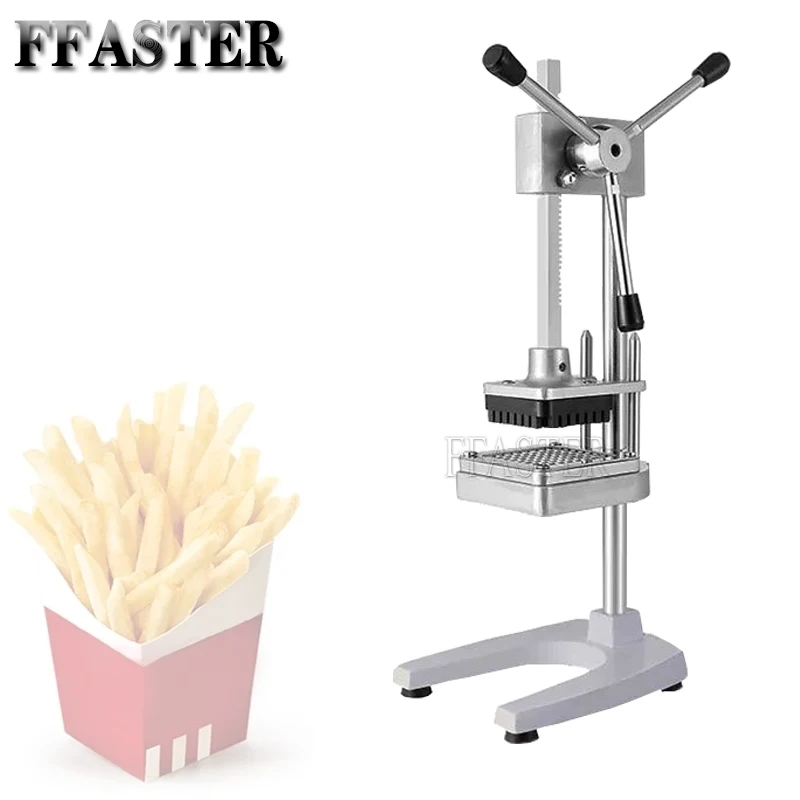 

Stainless Steel Potato Cutter Manual Vegetable Cutter Potato Chips Maker French Fries Cutter Machine Potato Slicer Kitchen Tools