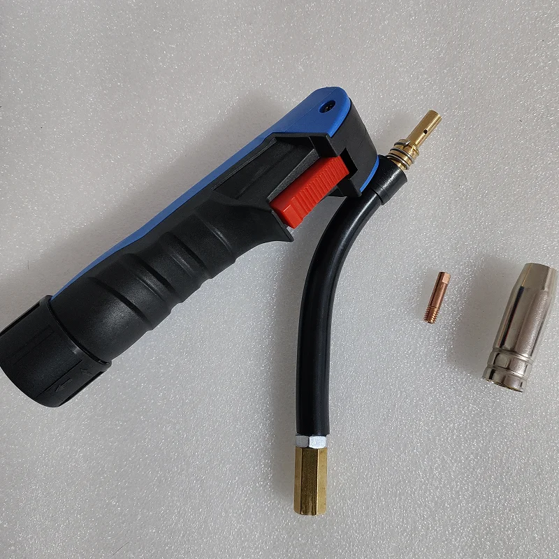 15AK 24KD 36KD Professional MIG MAG MB Welding Torch Air Cooled Contact Tip Swan Neck Holder Gas Nozzle European Type