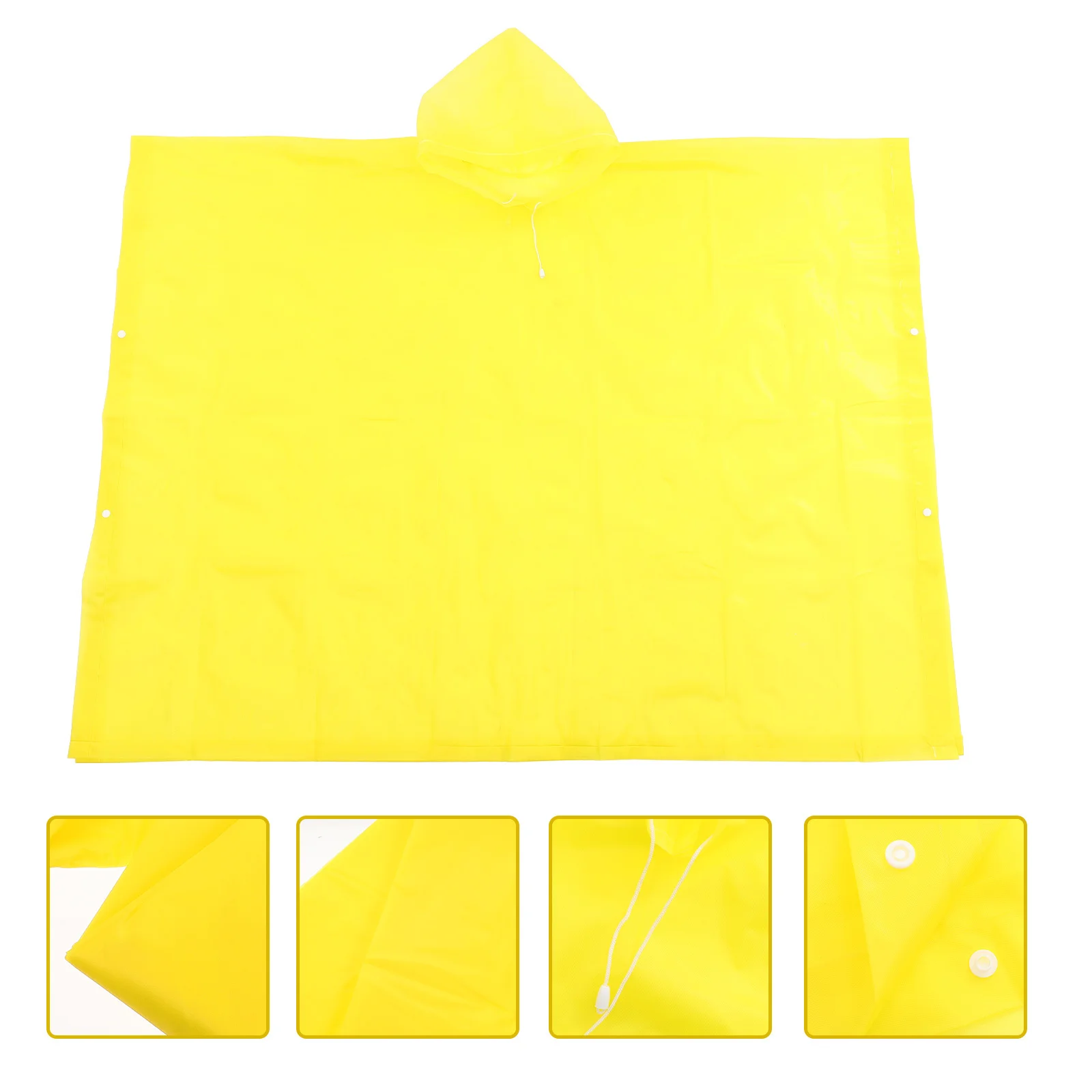 Waterproof Rain Poncho Practical Fashionable Outing Item Moisture Resistant Good Cushioning Travel Cycling Women