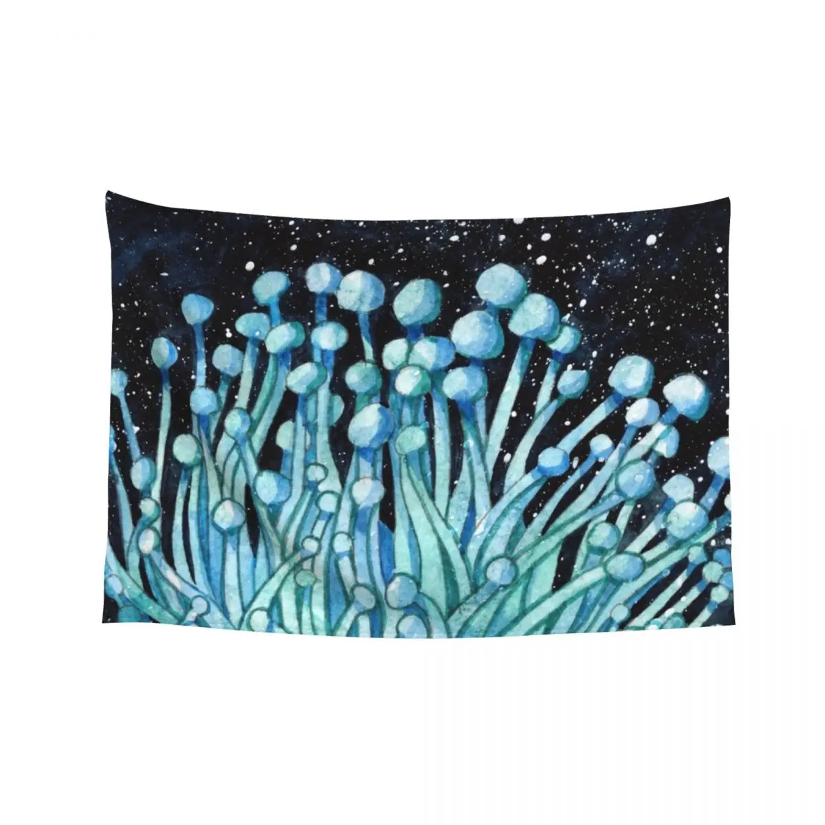 

Night Mushrooms Tapestry Bedroom Organization And Decoration Carpet Wall Wall Hanging Wall Tapestry