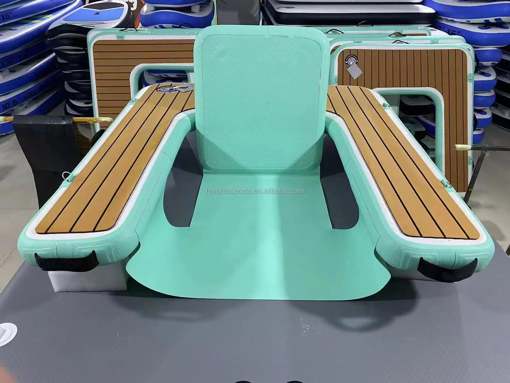 نفخ قطرة الماء غرزة العائمة الهواء حصيرة البلاستيكية مقاعد نفخ المتسكع صالة كرسي سوب مقعد
