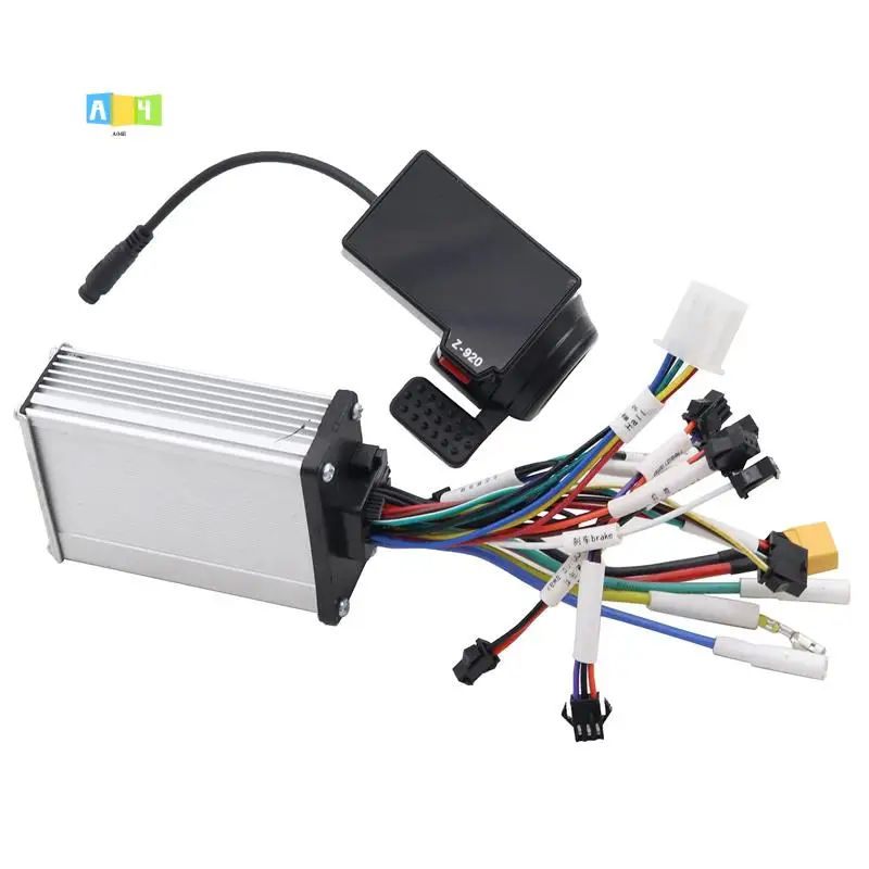 

A04E-48V 500W Brushless Controller+Z-920 LCD Accelerator For Kugoo M4/PRO&CROSSER T4 Electric Scooter Repair Parts
