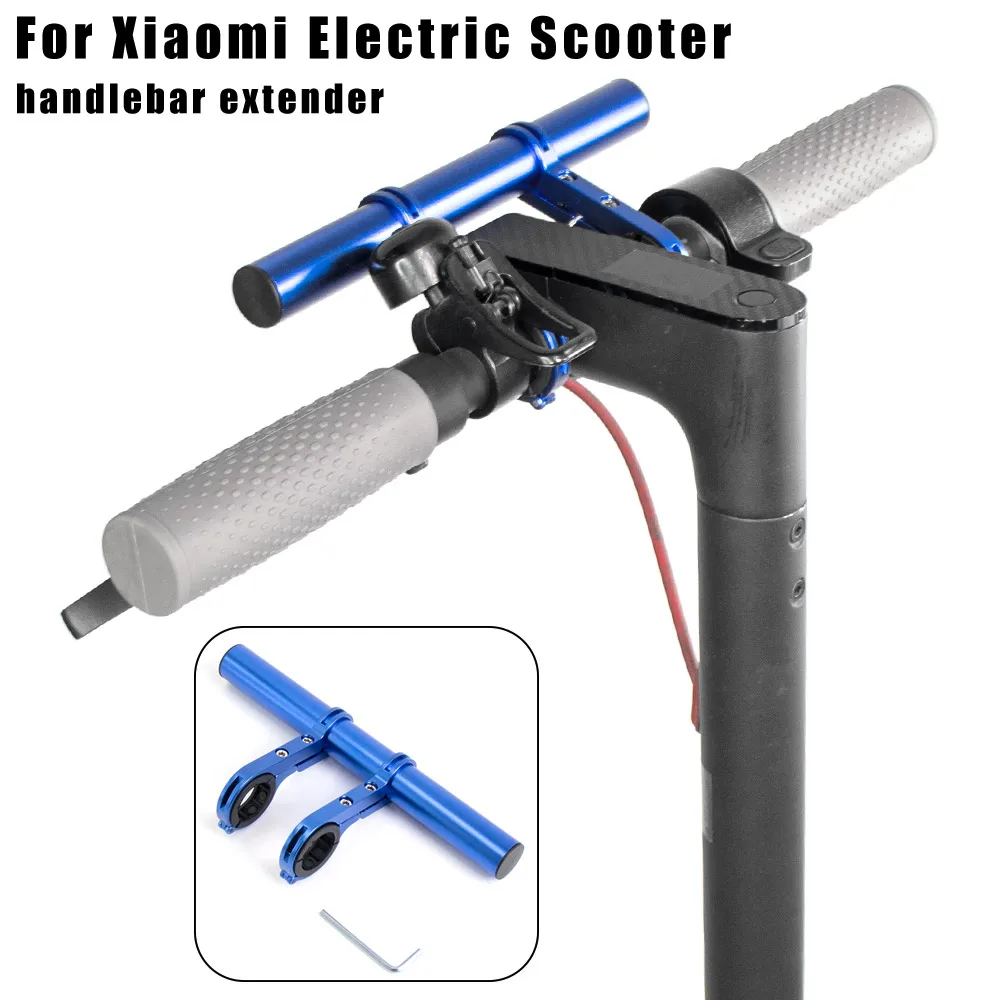 Electric Scooter Racks Handlebar Extender Aluminum Alloy Extension Mount Holder for Xiaomi M365 Mi3 Pro2/4 Scooter Accessories