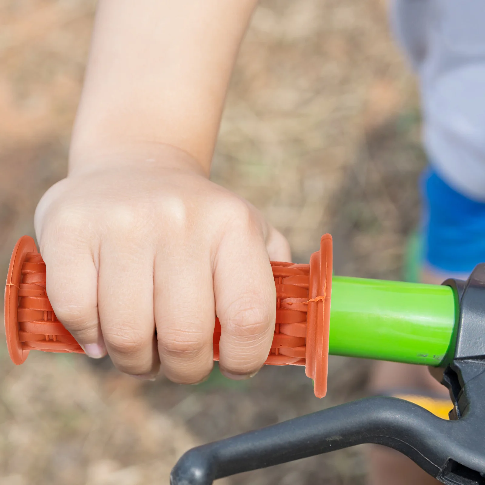 

1Pair Tpr Bike Handle Grips Non Slip Woven Design Durable for Bicycles and Scooters Easy to Install Bike Grips