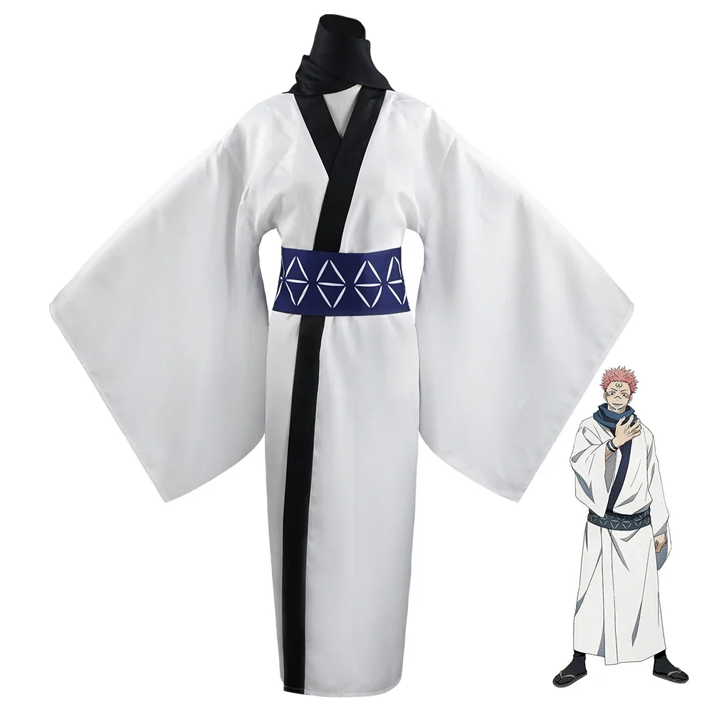 

Anime Cosplay Costume Ryomen Sukuna Kimono Full Set Uniform Anime Roleplay Suit