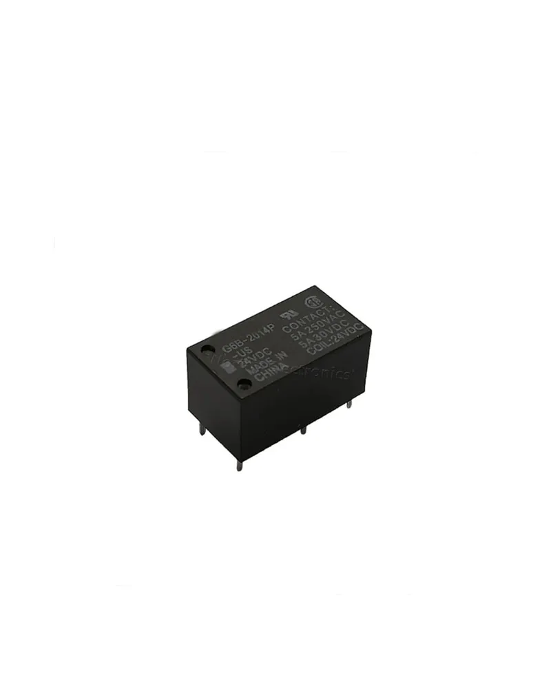 Free shipping  10pcs/lot G6B-2014P-US- DC24V/ 24VDC/CONTACT:5A 250VAC 5A30VDC Relay and original