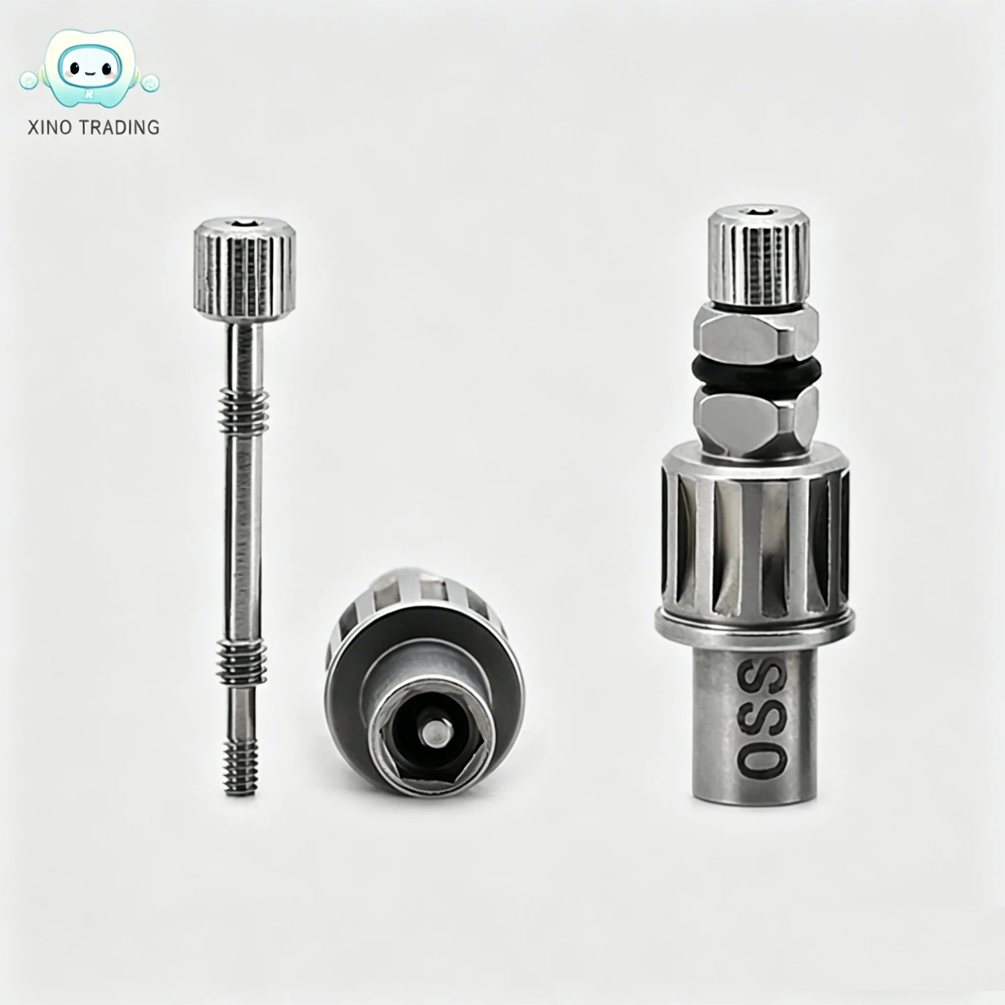OSSTEM Dentium Dental Implant Screwdriver Nobel Compound Straight Ratchet Abutment Compound Driver Screw Torque Wrench Locator