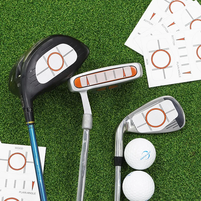 

Golf Swing Strike Sticker Dessert Strike Position Detection Golf Push Rod Practice Tool Outdoor Practice