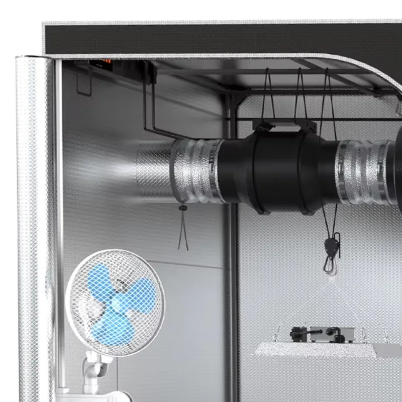 Najlepiej sprzedający się zestaw do uprawy hydroponicznej 90x90x180cm z inteligentnym sterowaniem, kompletny, do uprawy roślin, 2024