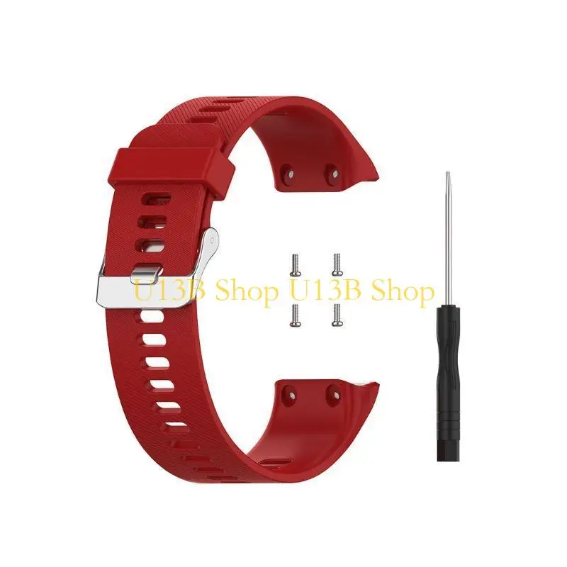 U13B für 30/35 Haltbares, schweißsicheres Armband Einstellbare Silica -Ersatzbänder Smartwatch -Gurt