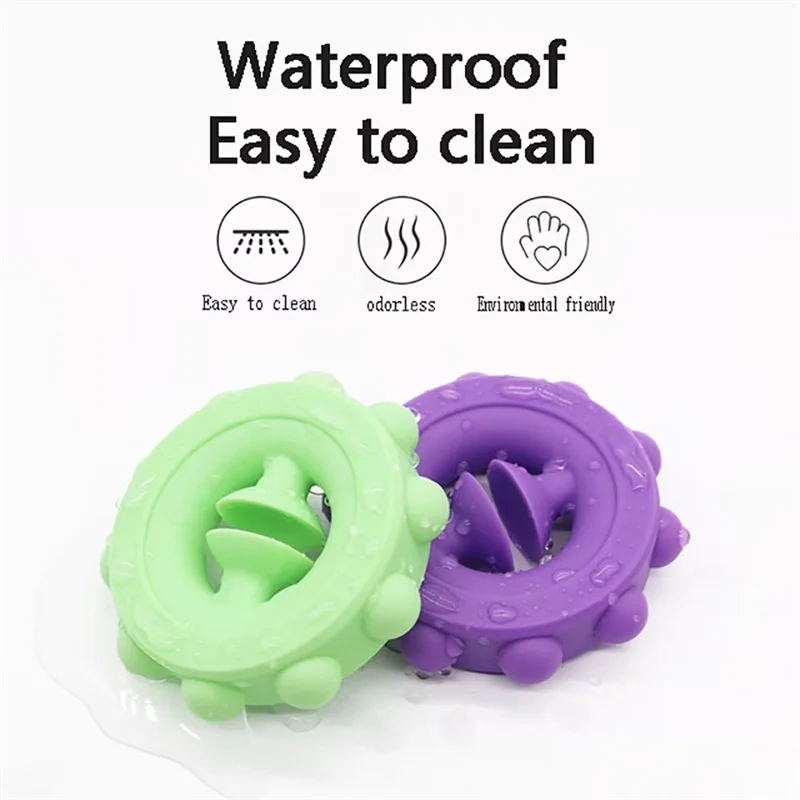 Environmentally Friendly Silicone Grips Strength Devices Decompression Toys Rehabilitation Training Grip Strength Circle