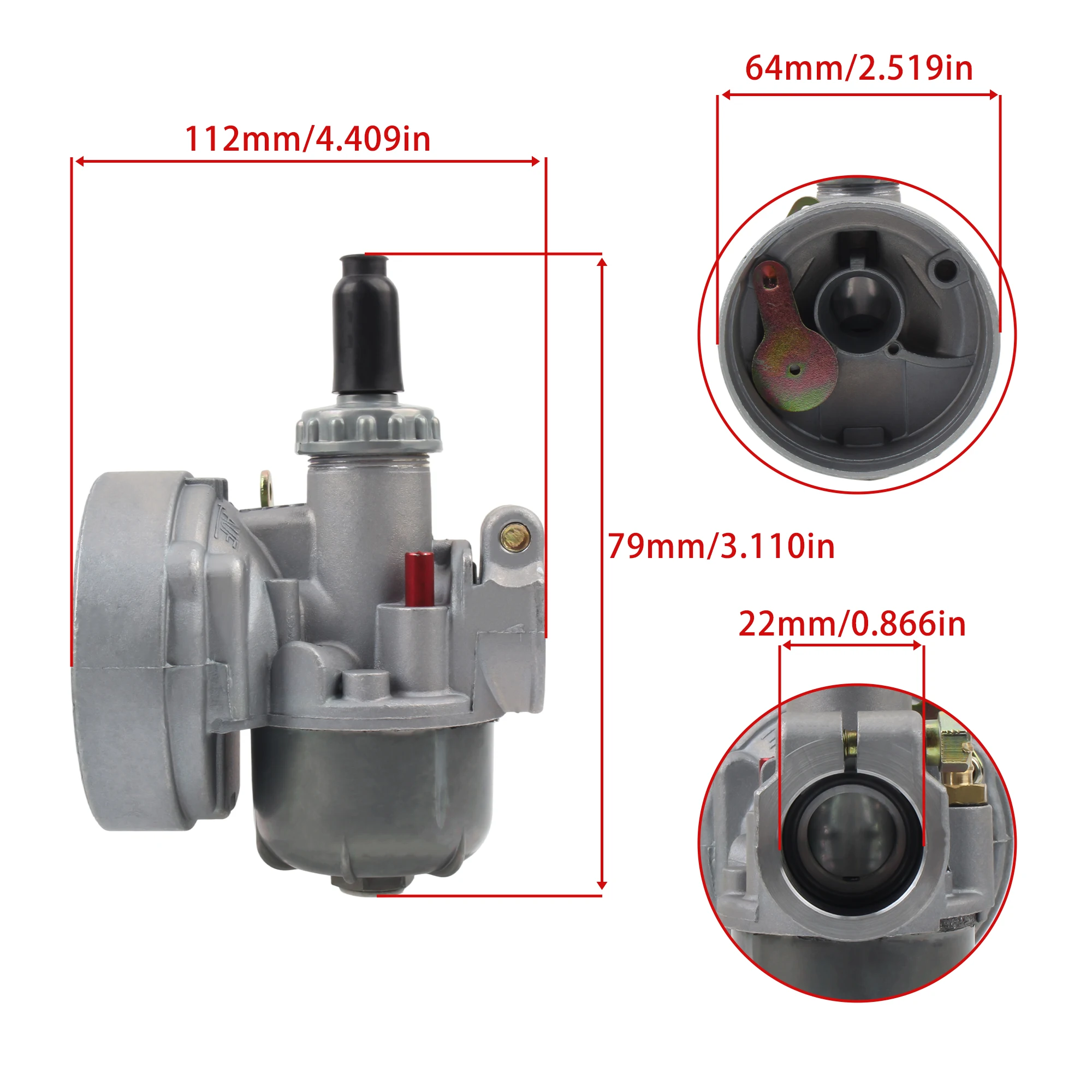 Motorcycle Carburetor For Solo 423 425 Mist Duster Pulverizer Mist Blower Mist Sprayer Carb PZ15J Carb Replacement Parts