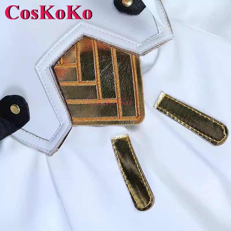 CosKoKo Chun Cosplay Game Wuthering Waves Costume, Fashion Sweet Uniform fur s, Full Set, Halloween Party Py Play Clothing, XS-XL