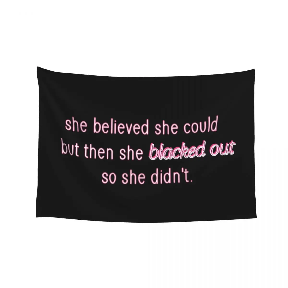 

She believed she could, but she blacked out Tapestry Bedroom Deco Wall Decor Hanging Home Decorations Tapestry