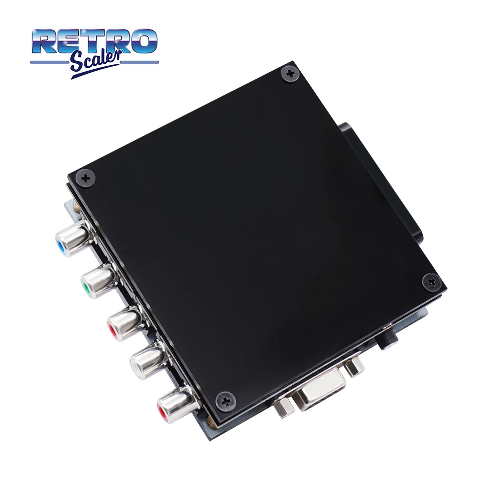 RetroScaler RGBS (Scart) o VGA a YPBPR Signal Video Transcoder Converter RGBS a componente de diferencia de Color para consola de juegos
