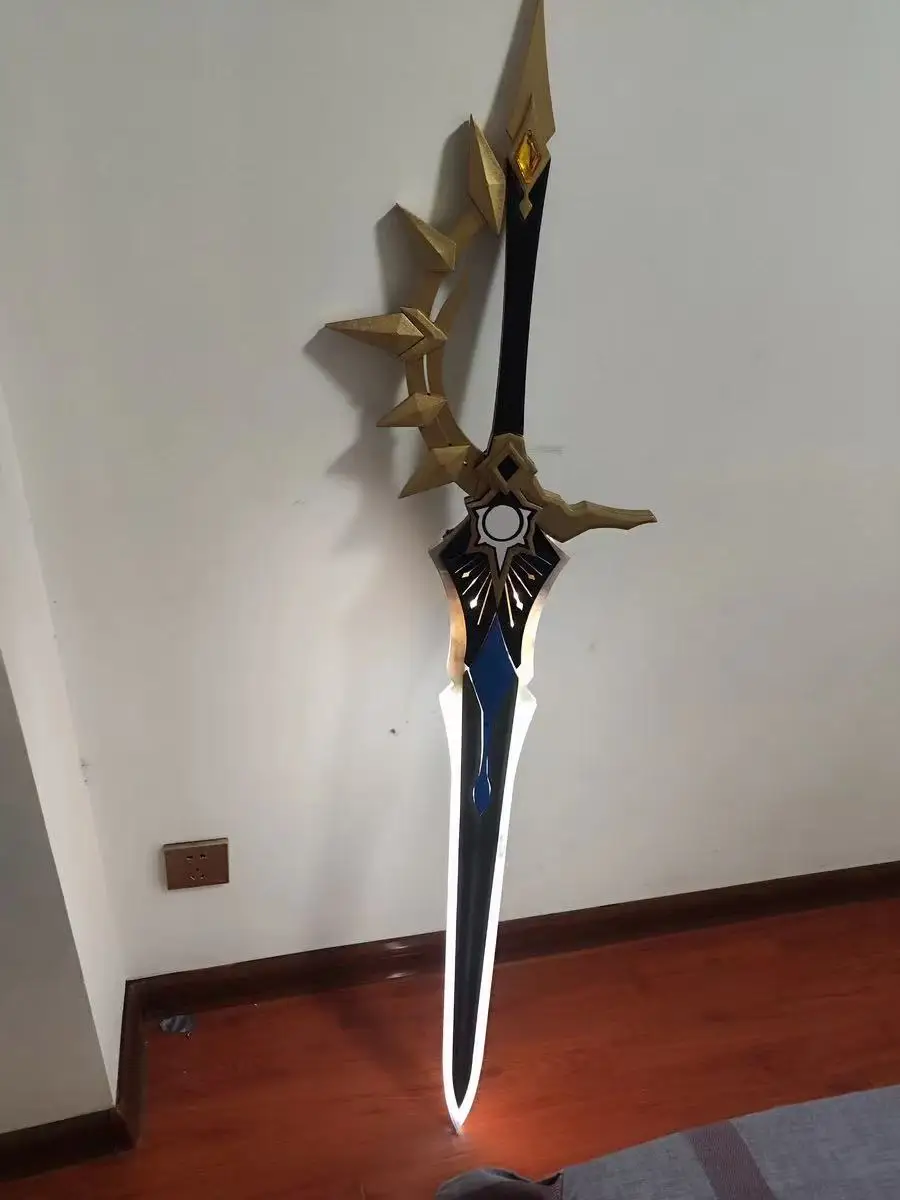 Espada Luminosa Phainon para Cosplay, Acessório de Jogo Honkai Star Rail, Adereço para Cosplay de Halloween e Exposição de Quadrinhos