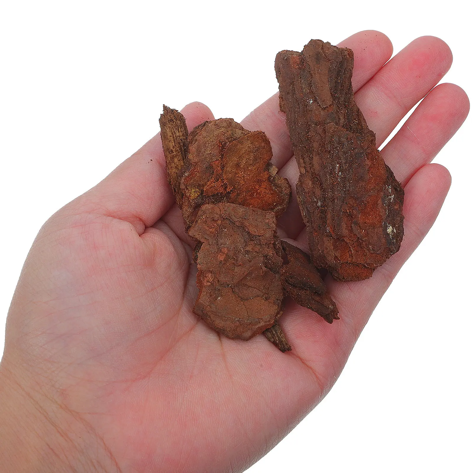 

1 Bag Pine Bark Chips Tree Bark Chips for Reptile Tank Natural Texture DIY Sand Table Diorama Railroad Landscape Materials